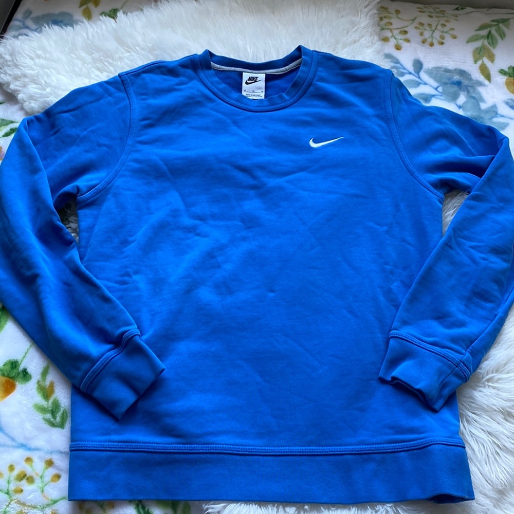 Nike blue crewneck sweatshirt